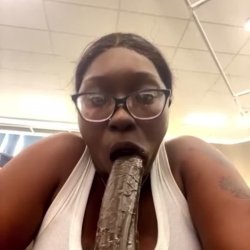 Slut deep throat at target